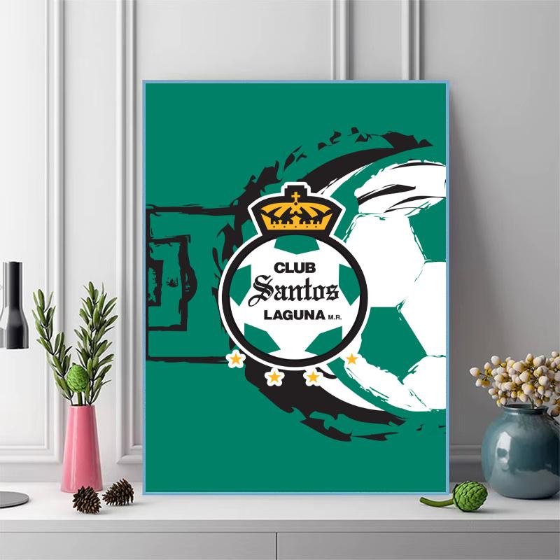 Club Santos 100% Round Full Drill 5D DIY Diamond Painting Embroidery Cross Stitch Rhinestone Décor
