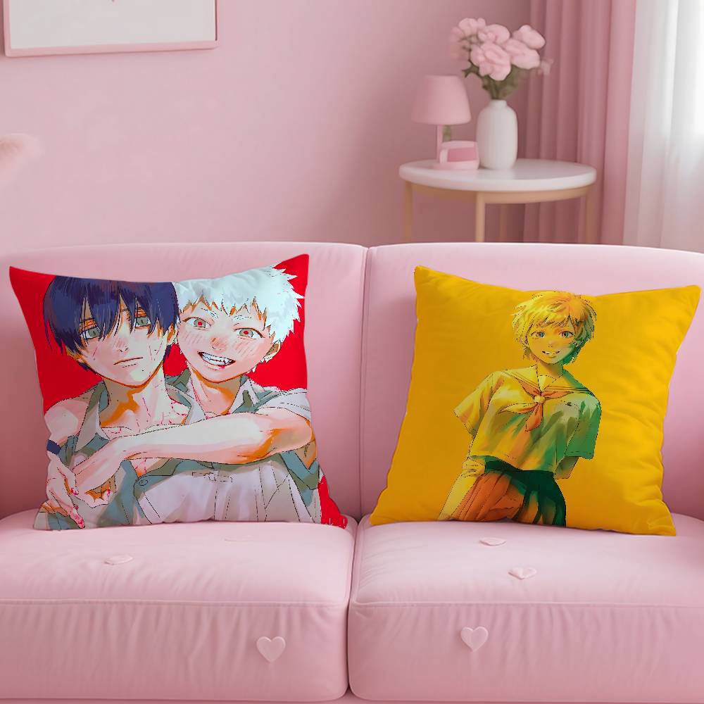 The Summer Hikaru Died Anime Pillow Case Safe Custom Photo Pillow, Anti-fade Brushed Fleece Cushion, Maternal & Infant Safe.