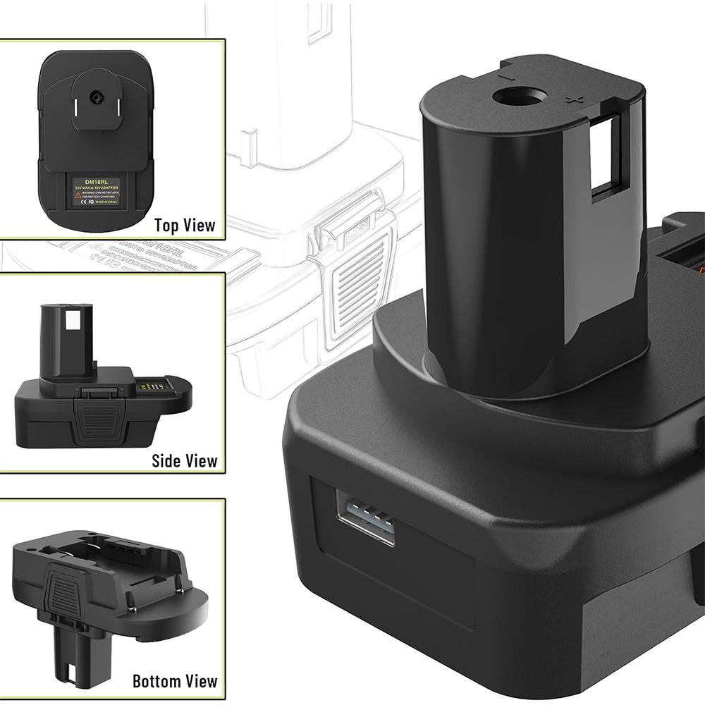 MT20RNL DM18RL Adapter For Makita/Dewalt/Milwaukee 18V Lithium battery Convert to For Ryobi 18V Power Tool Converter