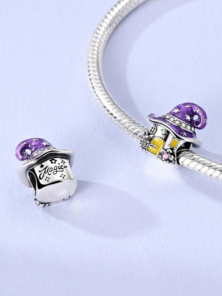 Copper Plated Original Charms Kind-Hearted Nurse Magician Devil Beads Fit Bracelet Women'S Jewelry Gift