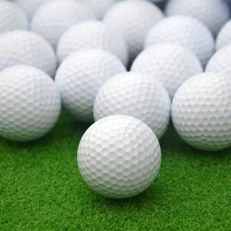 Golf Zweischichtiger Übungsball Sarin Ball Gummiball Golf Zweischichtiger Übungsball