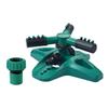 360 Degree Automatic Rotating Lawn Sprinkler Garden Watering System Adjustable Spray Pattern Durable Base for Outdoor Lawn and Garden Irrigation
