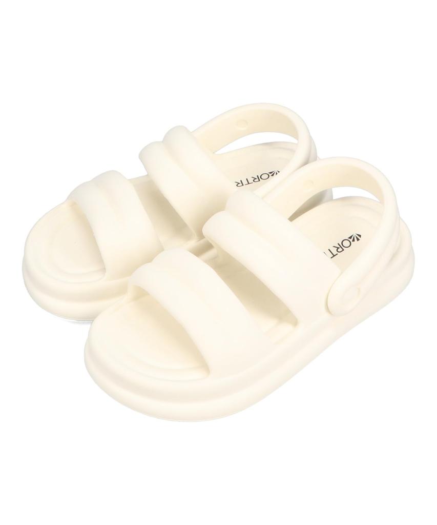 Oriental Traffic OT3229 Padded E Sandals, 2-way, Stable, Women's, 24.0 cm,