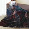 Astarion B-Baldurs Game Gate Flannel Blankets Vampire Character Awesome Throw Blanket Bedspreads 200x150cm Rug Piece Super Warm