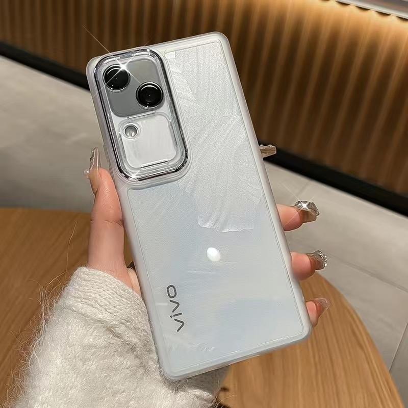 Case For Vivo V30 Pro 5G Case Soft Silicone Transparent Phone Cover For Vivo V 30 V30Pro Camera Protection Shockproof Bumper