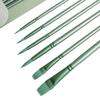 4/6 Pcs Watercolor Brush Pointed Round Flat Head Soft Hair Beginner'S Art Student Hand Drawn Watercolor Nylon Painting Material
