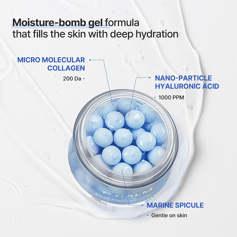 P.CALM PDRN Caffeine Blue Capsule 60 Cream 50ml