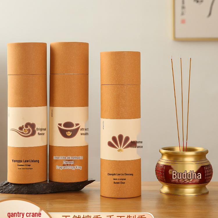 Smokeless Sandalwood and Agarwood Incense Sticks for Buddha and Guanyin Offerings Sandalwood Hand Wash (For Incense Rituals)