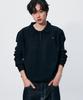 SOMEPLACE MAN Basic Rugby Single Collar Soft Knit Sweatshirt_3 Colors
