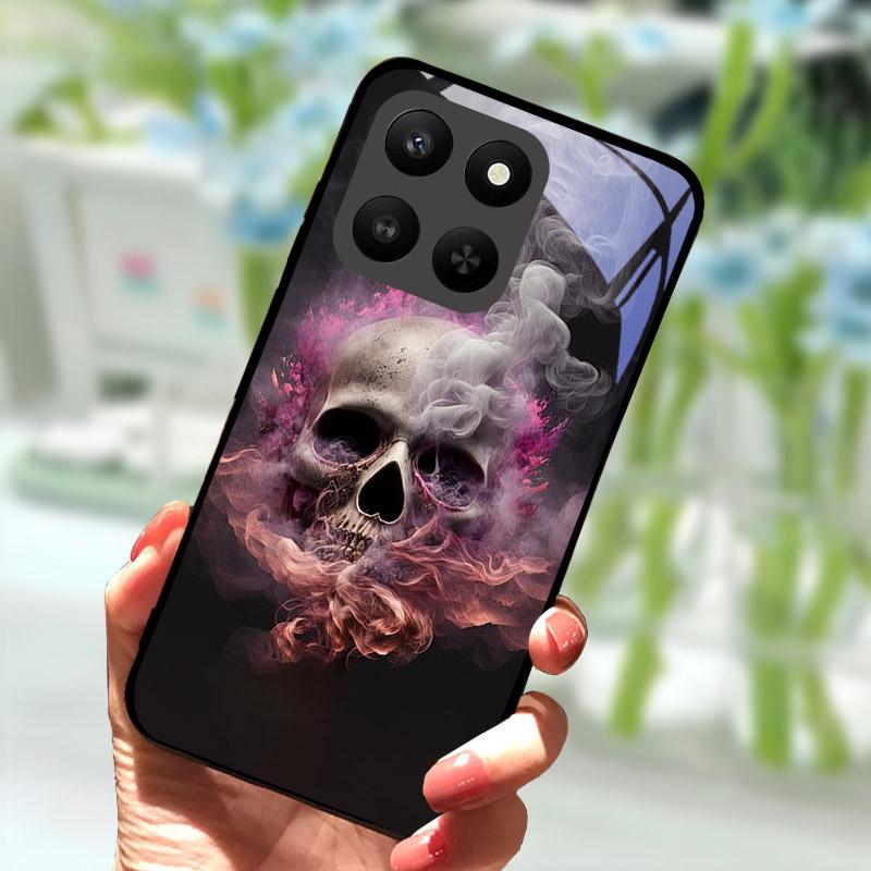 For Honor 400 Smart 5G Case Full Camera Protection Phone Cover Tempered Glass Cases For Honor 400Smart Case Shell Fundas Coque