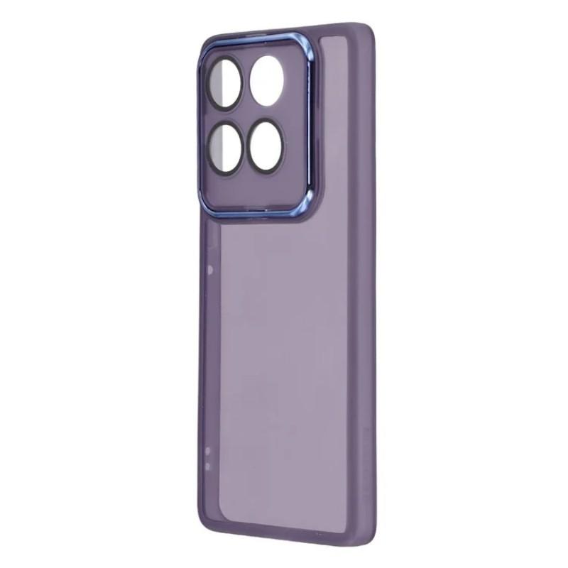 For Motorola Edge 60 5G TPU Case WANLONFENG DKSM Series Electroplated Frame Back Cover with Tempered Glass