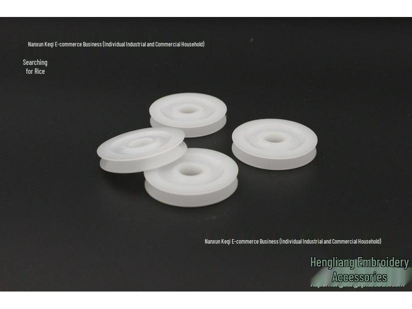 Embroidery Machine Thread Holder & Guide Wheel