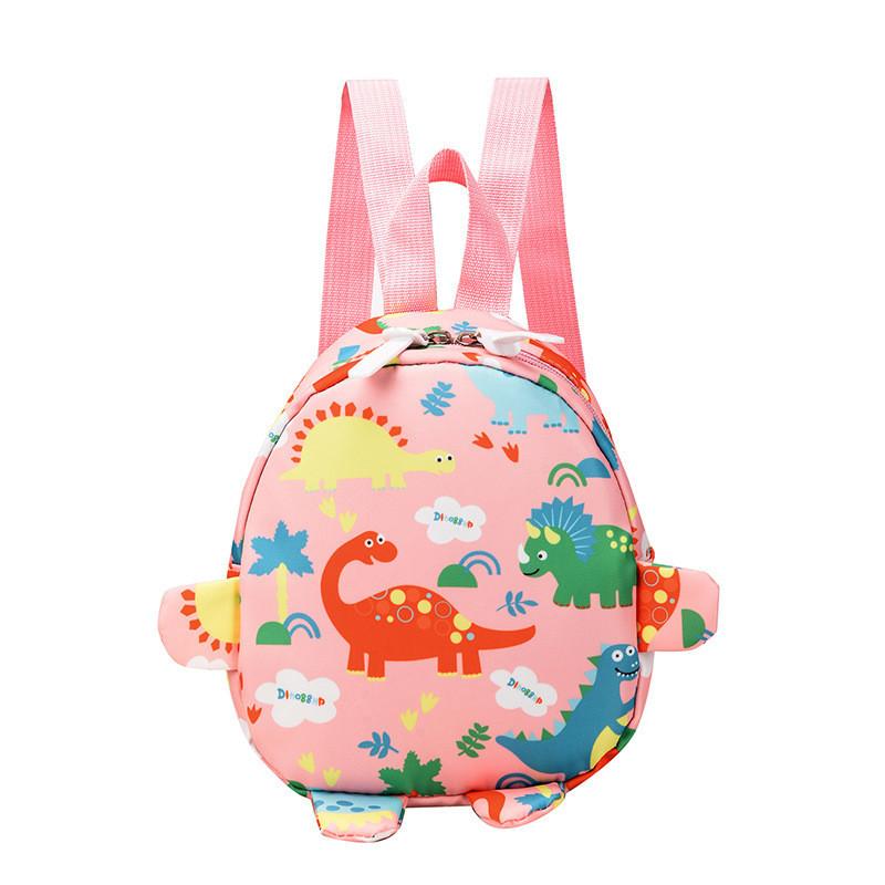 

Charming Animal Print Mini Backpack For Kids With Soft Comfortable Straps And Lightweight Nylon рожевий