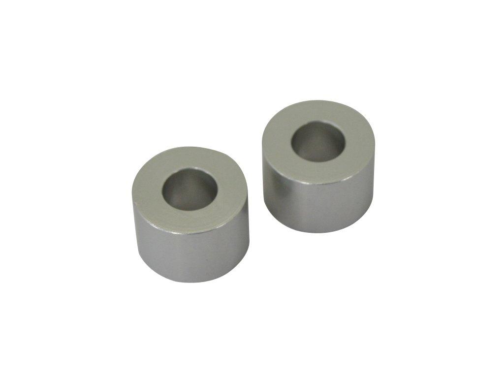 C.F.POSH CF POSH Aluminum Spacer M10 (3/8 Inch) T15mm Silver