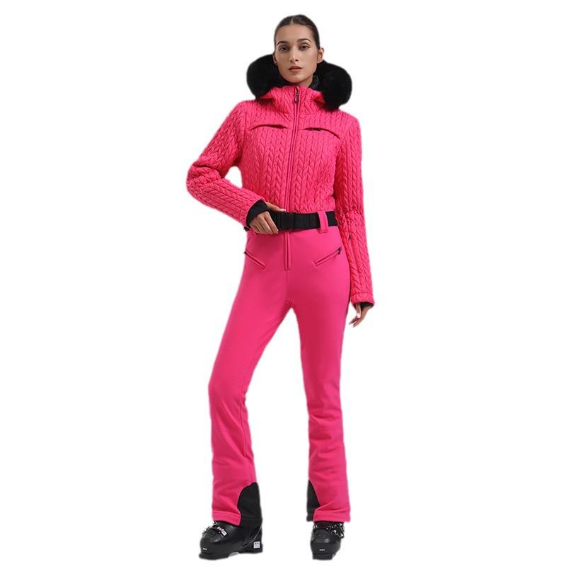 Women's Waterproof & Windproof Ski Suit Set: New One-Piece for Outdoor Sports