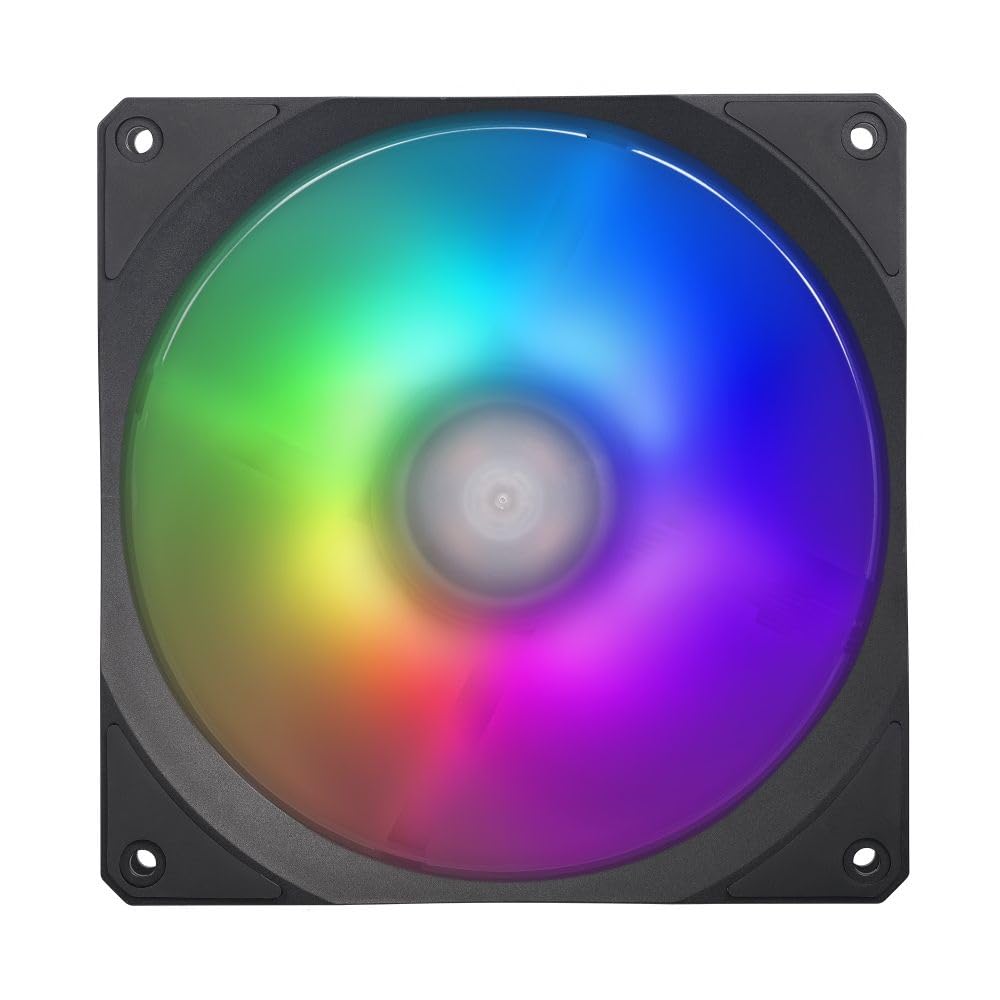 Cooler Master Mobius 140P ARGB Ring Blade PC-Gehäuselüfter, Lange Lebensdauer, Hoher Luftstrom, MFZ-M4DN-19NP2-R1 (FN2052)