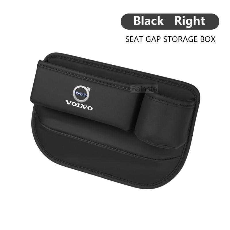 Läder För Volvo Bilstol Glappfyllare Väska Förvaringslåda Mugghållare XC90 XC60 C30 S60 C70 XC40 V40 XC70 V70 V60 S40 V90 S90