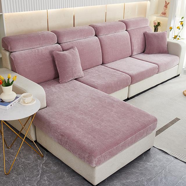 New Design Snowy Couch Cushion Seat Cover Stretchy Pets Home Furniture Armrest Cover Protector Stretch Washable Removable Couch Slipcover