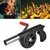 Manual Air Blower Hand Crank BBQ Fan Outdoor Camping Grills Accessories Tools