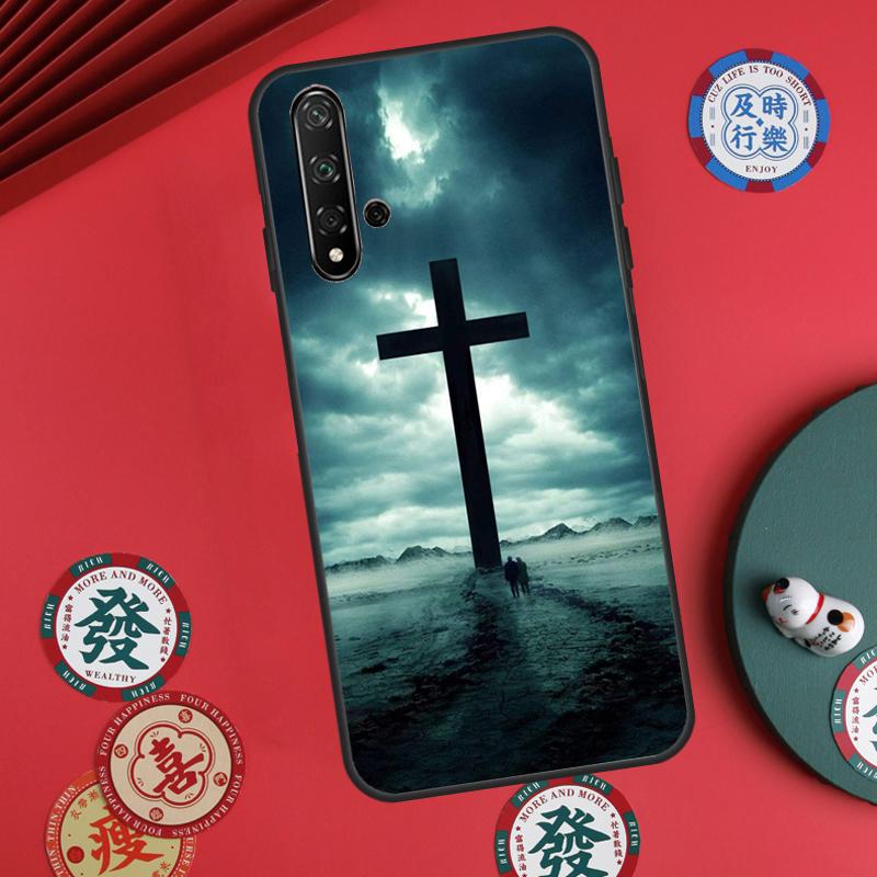 

Jesus Christ Cross For Huawei Nova 12s 7i 8i 11i 12i Y73 Y70 Y90 Y60 Y72 Y61 Y91 9 10 SE P30 Pro P40 Lite Case Huawei Nova 8i