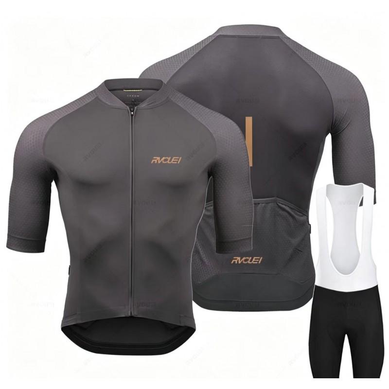 Herren Kurzarm Radtrikot Set Schnelltrocknend Atmungsaktiv Mountainbike Straßenradsport Sportbekleidung