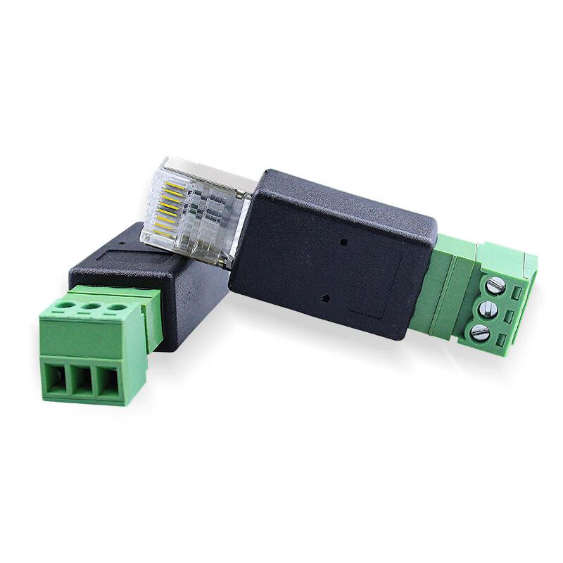 Yidesheng RJ45 zu RS485 3-Pin Klemmenblock-Konverter