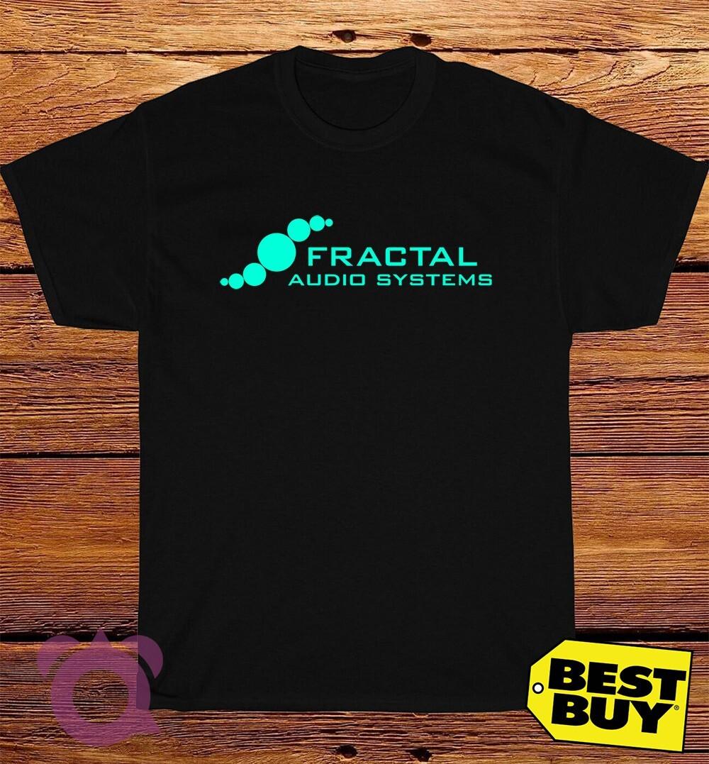 New Fractal Audio Systems Logo American Funny T-Shirt Made In USA Size S to 5XL S