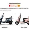 Strapazierfähige Vollabdeckung für Elektro-Motorrad & Roller - Sonnen- & Regenschutz