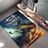 "War Thunder Themed Rug Decor" Non-slip Rug Suitable for Living Room and Bedroom Sofas.