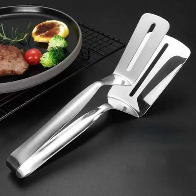 Pinza Paletta Multifunzione in Acciaio Inossidabile Pinze per Bistecca BBQ Pinza Spatola per Pesce Fritto Pinza per Pane Articoli da Cucina Domestici