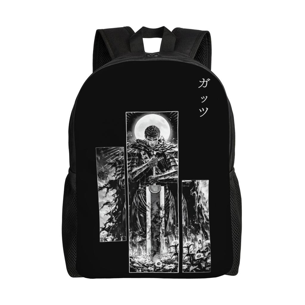 B-Berserkes Laptop Backpack Men Women Casual Bookbag for School College Student Adventure Bag