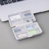 USB Accessories Storage Organizer Box Portable Foldable Lightweight Case for Phone Cables Chargers Earbuds Office Daily Use