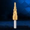 4mm-12mm HSS Step Drill Bit Spiral Flute Step Drill Bits Stepped Cone Drill Bit  Drilling Tool