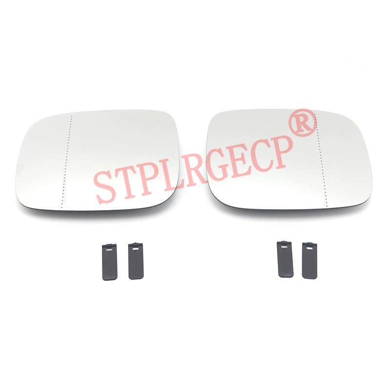 Stplrgecp Passenger Driver Side Left or Right Door Side Heated Wing Mirror Glass Lens for Volvo V70 XC70 07-10 XC90 07-14