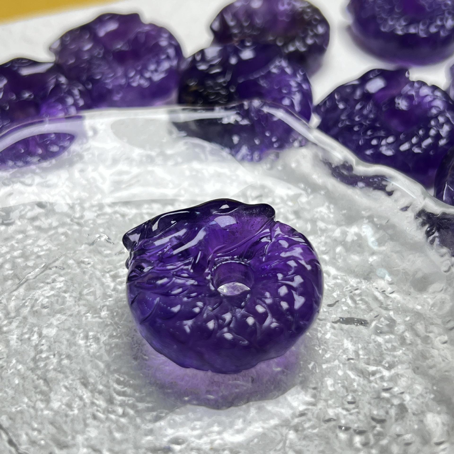 

Подвеска-шарм «Пряжка Дракона из Натурального Аметиста» для DIY-украшений и браслетов ручной работы - Подвеска «Дракон из Фиолетового Кристалла» 10*26mm