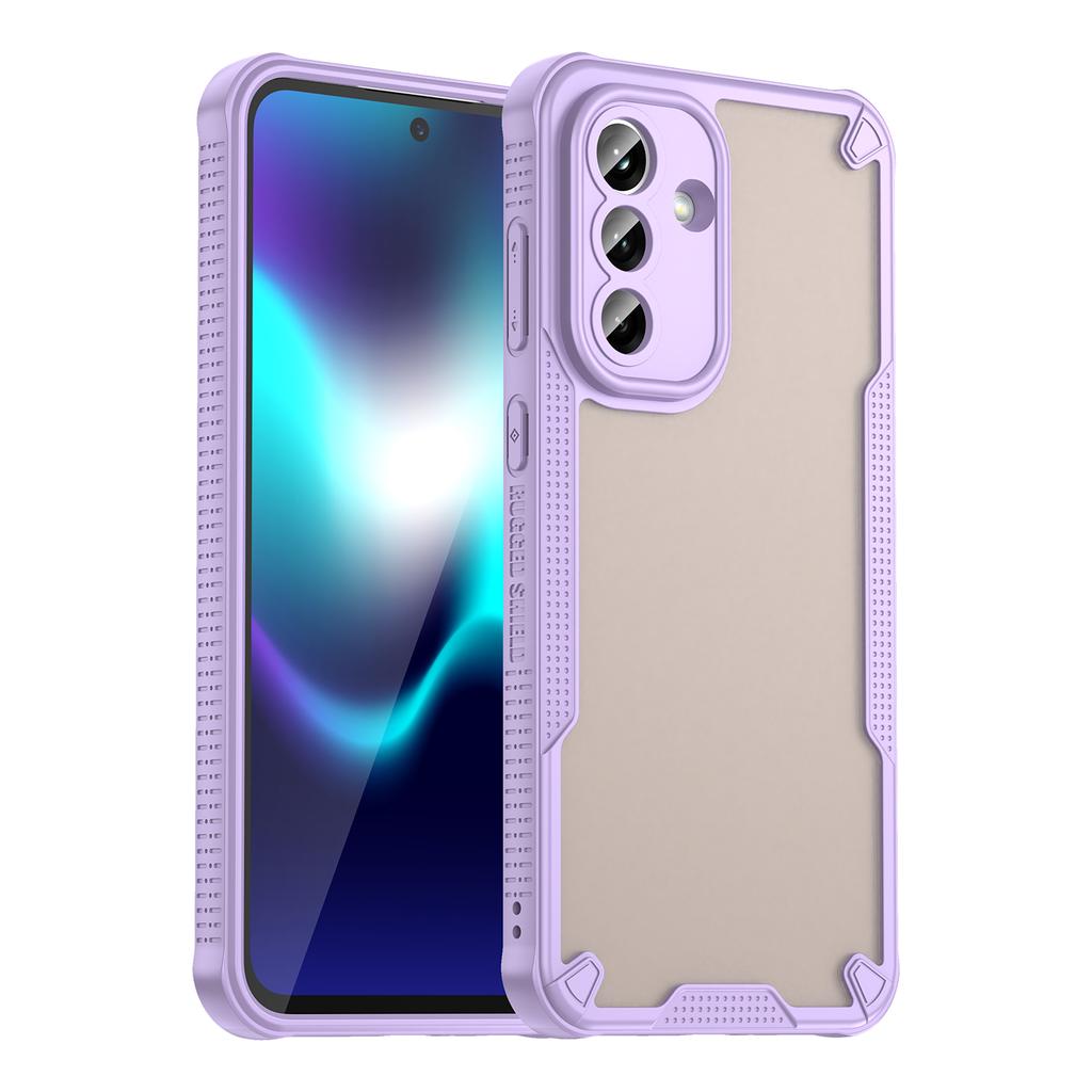 For Samsung Galaxy A37 5G Case PC + TPU Semi-Transparent Frosted Finish Protective Phone Cover