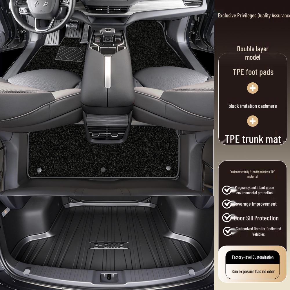 Hongqi EQM5 Full Coverage Interior TPE Car Floor Mats