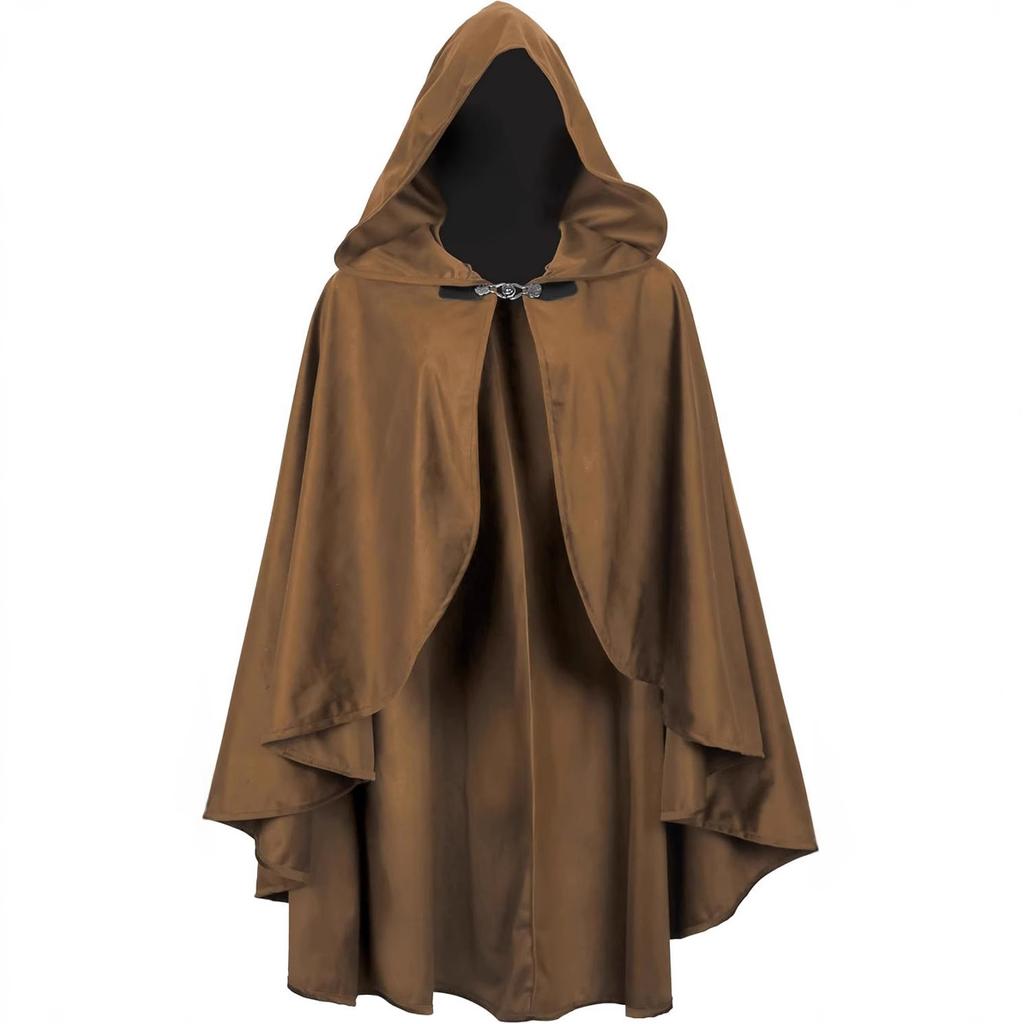 Medieval Halloween Retro Hooded Cape