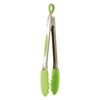 Mastrad Tongs, Stainless Steel & Silicone, Green, F16808
