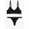 Women S Logo Banding Soft Contour Bra   Brief Set 0824381526 0824310518