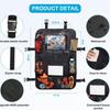 2 Pack Backseat Organizer, Storage Organizer with 12.5 Inch Tablet Holder Tissue