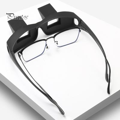 Lazy Glasses for Lie Down Reading Watching TV Glasses In Bed Prism Glasses Horizontal Spectacles Reduce Pressure On Face Rotate View 90 Degrees