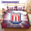 SCFC Logo Bedding Quilt Set Quilt Cover Pillowcase Home Decoration Birthday Gift (1 * Duvet Cover + 2 * Pillowcase, Without Core)
