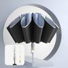 Reverse Folding UV Umbrellas Reflective Stripe Rain Umbrella Automatic Umbrella  Storm Resistant