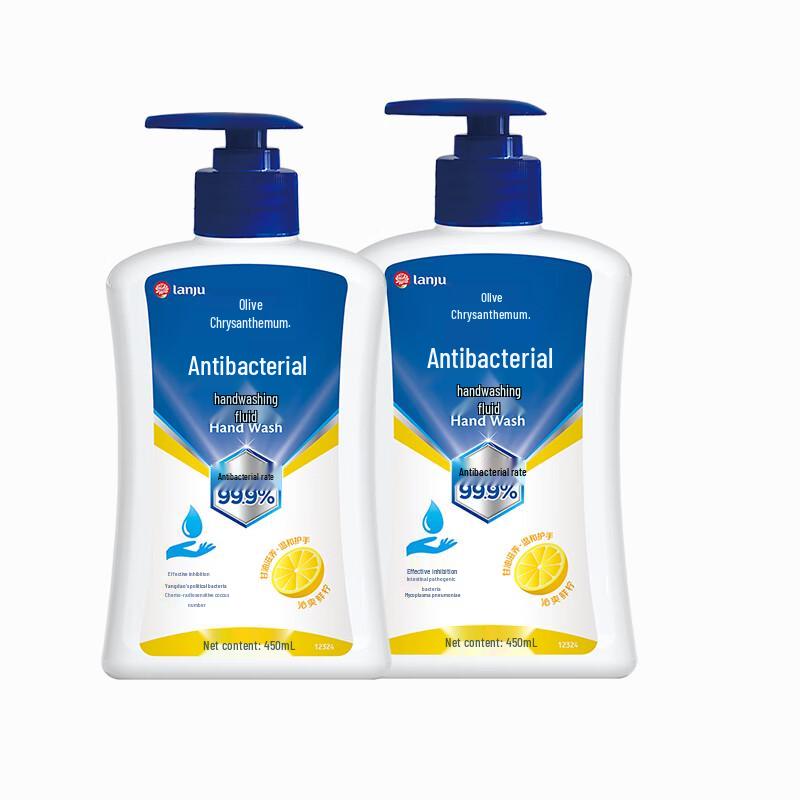 

Lanju Antibacterial Hand Sanitizer (450ml x 4 with Pump)