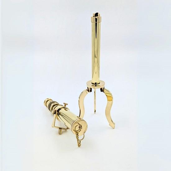 Brass Telescope  collectible telescope With Nautical brass Stand