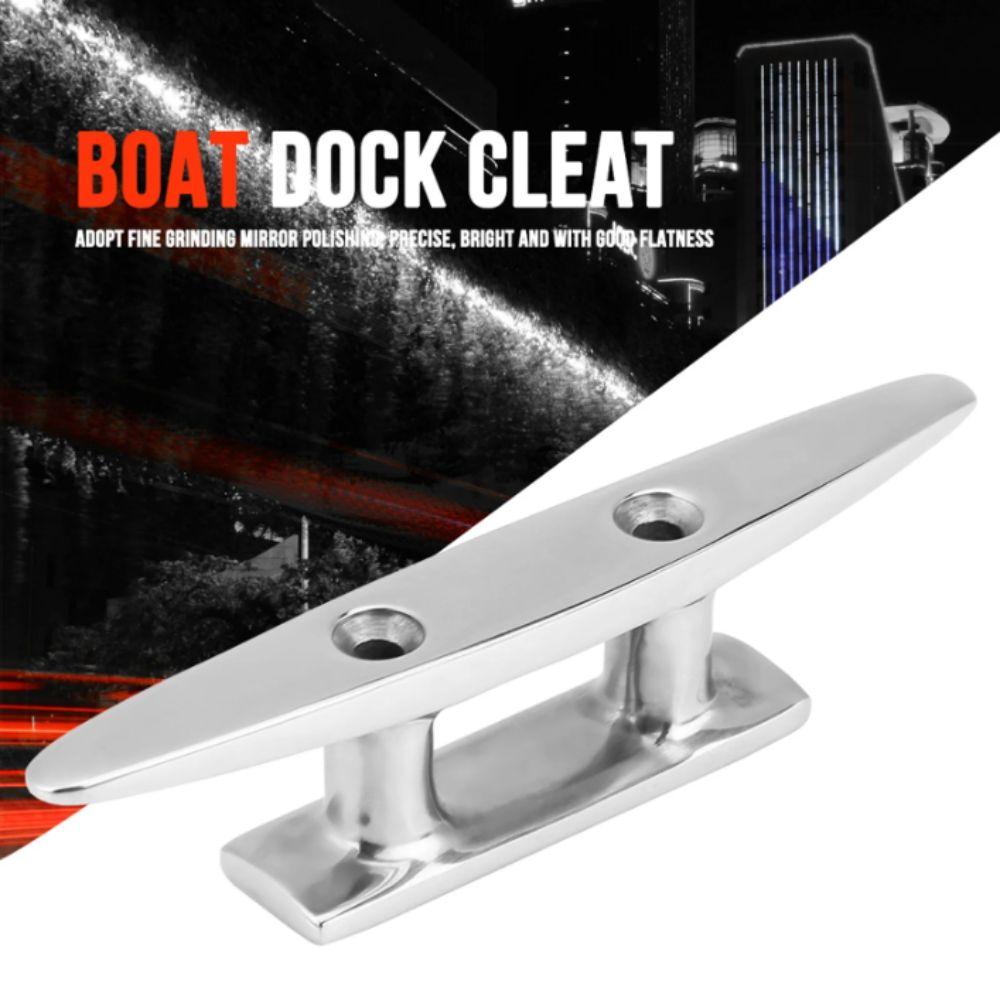 Polished Finish Boat Cleat 316 Stainless Steel Combo Cleat Mooring Cleat Boat Application