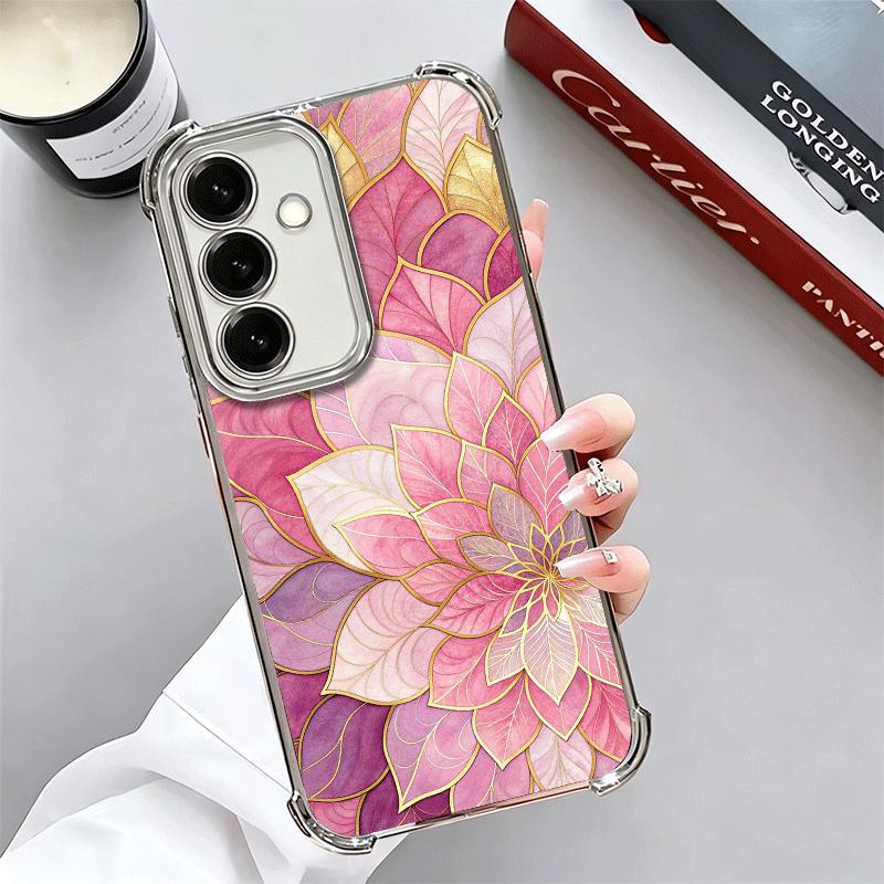 

Красивый чехол для телефона с покрытием Rose Gold Art для Samsung A17 A07 A37 A57 A16 A56 A15 A55 A14 A54 A13 A53 A26 A36 A25 A35 A24 A34 A Samsung A05S