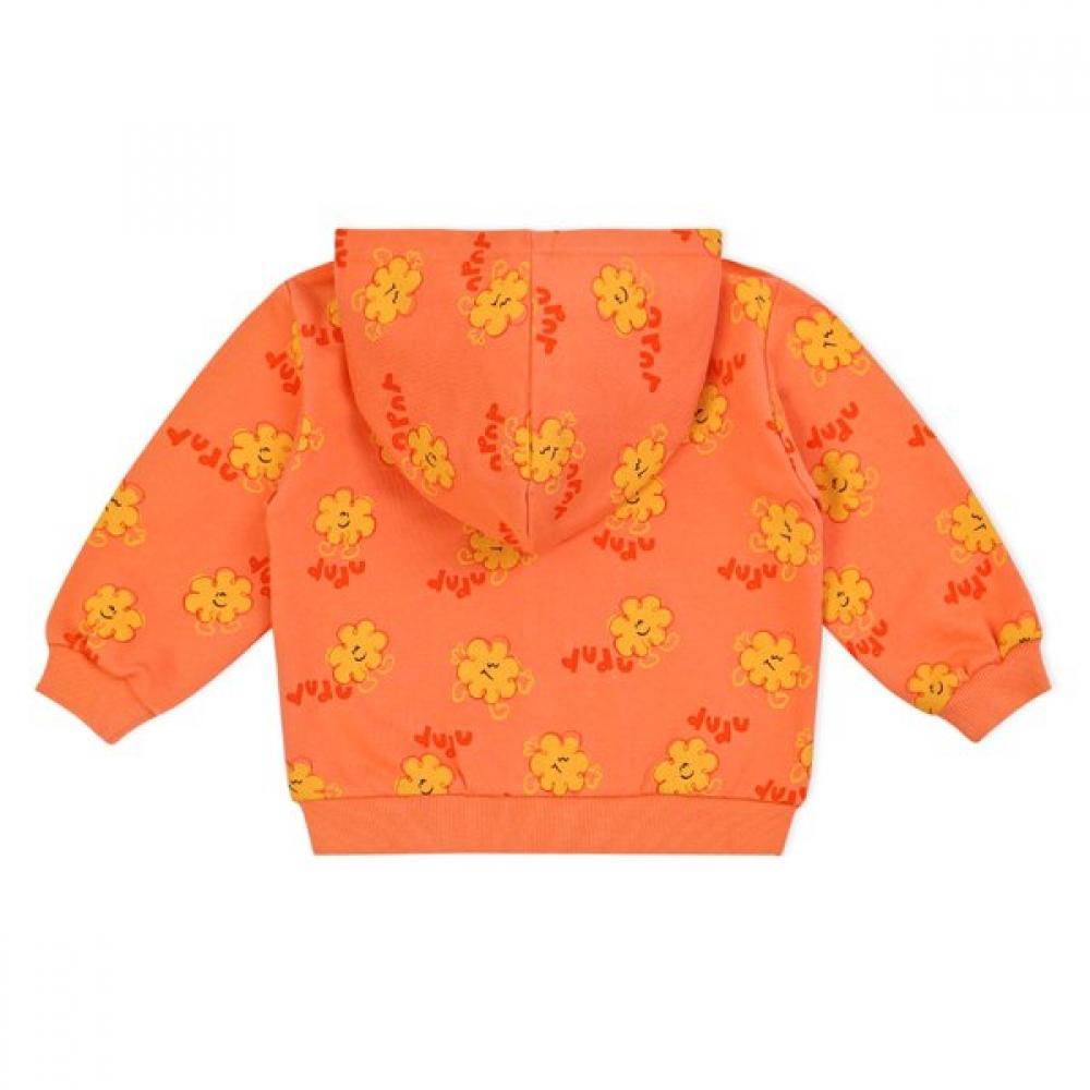 Dudu   Dodo Jumping Toddlers Long Hooded Zip Up Dkftjp05