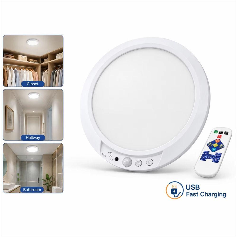 Motion Sensor Body Sensor Light Automatic Ceiling Light Magnetic LED Ceiling Light Staircase